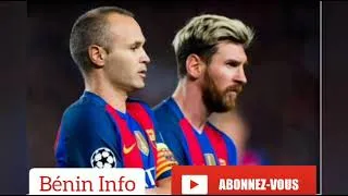Miniature : Andrés Iniesta pleure Le Départ De Lionel Messi
