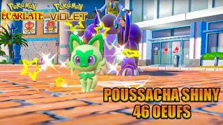 Miniature : POUSSACHA SHINY EN MASUDA +46 OEUFS SUR POKEMON ECARLATE ET VIOLET !!!
