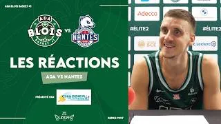 Miniature : #Réactions 🎤 | Timothé Vergiat | ADA Blois vs Nantes | 1/4 belle