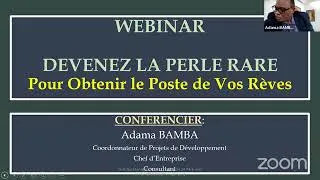 Miniature : WEBINAR: les 3 étapes clés pour obtenir son emploi désiré