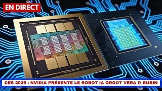 Miniature : CES 2026 : NVIDIA Présente le Robot IA grOOt Vera & Rubin