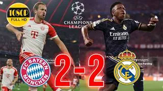 Miniature : Bayern vs Real Madrid (2-2) | Match incroyable ! | Tous les buts & highlights | UCL 30/04/2024