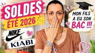 Miniature : SOLDES ÉTÉ 2026 ☀️ Nike & Kiabi et MON FILS A EU SON BAC !!! 🩷
