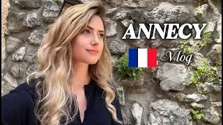 Miniature : 48 Hours in Annecy 🇫🇷 | French Vlog with Subtitles – Lake, Cafés & Old Town