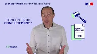 Miniature : Sobriété foncière : l’avenir des sols en jeu !  3 minutes Top chrono pour la transition !