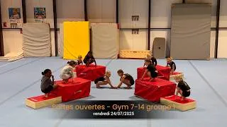 Miniature : Portes ouvertes - Eté 3-  gym 7-14 ans - groupe 1 - vendredi 24/07/2026