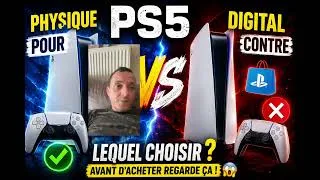 Miniature : PS5 Physique ou Digitale ? 😱 La vérité avant de dépenser ton argent !