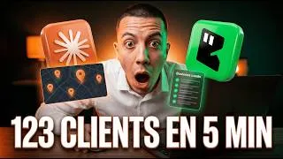 Miniature : J'ai trouvé 123 clients en 5 min avec un agent IA ! (Claude x BrowserAct)