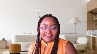 Miniature : A week in my life in germany, getting my hair done, working from home, 10k steps