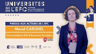 Miniature : Parole aux acteurs de l'EFC : la stratégie régionale expliquée par Maud Caruhel