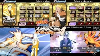 Miniature : Télécharger Naruto Heroes 4 PPSSPP 