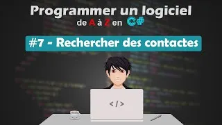 Miniature : Barre de recherche - [Programmer un logiciel de A à Z] #7