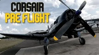 Miniature : Corsair F4U-5N - Visite Pré-vol
