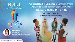Miniature : Le digital a-t-il un genre ? - Jeanne Boisselier - Projet HeR-Lab