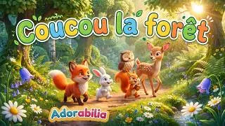 Miniature : La chanson de la forêt 🦊🐰| comptine pour enfants à chanter et à danser - renard, lapin, hibou, cerf