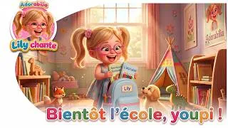 Miniature : Bientôt l’école, youpi ! 🎒 | chanson pour enfants | rentrée scolaire et maternelle | comptine