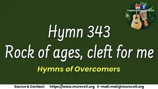 Miniature : Hymn 343 - Rock of ages, cleft for me