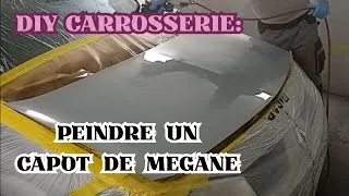 Miniature : DIY CARROSSERIE: Peinture d'un capot de Megane 2