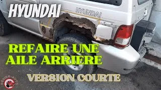 Miniature : CARROSSERIE 4X4 - COMMENT REFAIRE UNE AILE ROUILLEE - VERSION COURTE