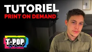Miniature : TUTORIEL : Comment s'inscrire et utiliser Tpop (Print on demand) 👕