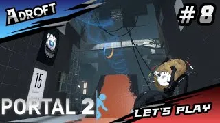 Miniature : Wheatley Se Découvre Une Passion Pour Les Tests | Portal 2 - Let's Play [8]