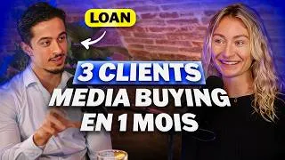 Miniature : [ TÉMOIGNAGE MBE ] Loan : 3 clients en media buying freelance en 1 mois et demi
