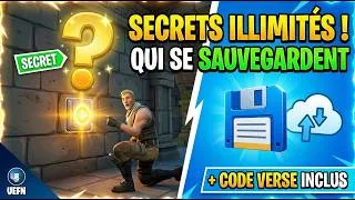 Miniature : COMMENT créer des SECRETS SAUVEGARDÉS sur FORTNITE ! (UEFN/Verse) V2