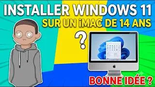 Miniature : Windows 11 SUR iMAC 2012 : L'INSTALLATION QUI A MAL TOURNÉ ! 💻 #Windows11 #iMac2012  #tuto
