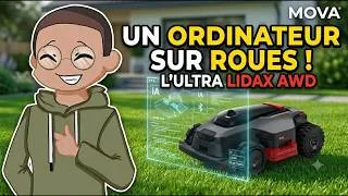 Miniature : Un ordinateur sur roues ! Le test de la MOVA LiDAX Ultra AWD series. #RobotTondeuse #MOVA #lidar