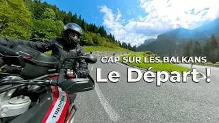 Miniature : Road Trip Moto vers les Balkans : Le Départ de l’Aventure ! (Épisode 1)