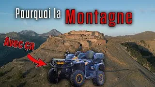 Miniature : La montagne pour s'entraîner en QUAD❓ | 4K
