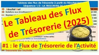 Miniature : Tableau des Flux de Trésorerie 2025 : La Trésorerie de l'Activité