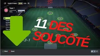Miniature : MON 11 DES CARTES SOUCOTE SUR FIFA 22