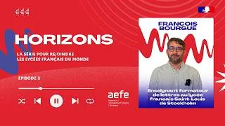 Miniature : Rencontre avec François Bourgue, enseignant formateur de lettres au Lycée français de Stockholm