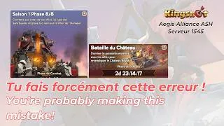 Miniature : Kingshot : Comment préparer tes troupes pour Sanctuaire, Fort et Château (Guide Rally & Joiners)