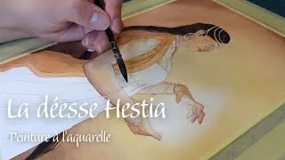 Miniature : Aquarelle de la déesse Hestia | Musique uniquement