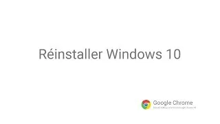 Miniature : Google Chrome - Réinitialiser Windows 10