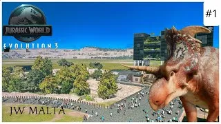 Miniature :     🦖 Le parc ouvre enfin ses portes ! | Épisode 1 | Jurassic Park Malta | 