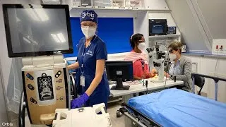 Miniature : L’avion hôpital d’Orbis pour soigner les yeux