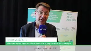 Miniature : Le TALK avec Patrice VERGRIETE, Président de la Communauté urbaine de Dunkerque