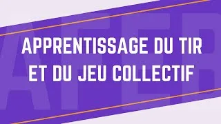 Miniature : HUGO VINCENT / MEHDY MARY - APPRENTISSAGE DU TIR ET DU JEU COLLECTIF