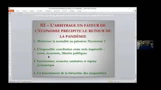 Miniature : AFEP Conférence 2020 - 2/5 - Les capitalismes à l’épreuve de la Pandémie
