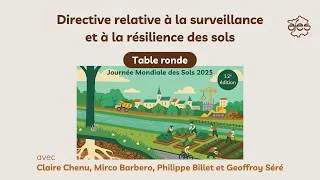 Miniature : JMS 2025 | Table ronde sur la directive européenne relative à la surveillance et résilience des sols