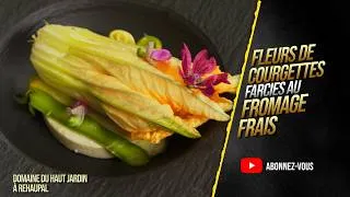 Miniature : Fleurs de courgettes farcies au fromage frais