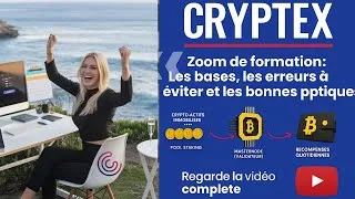 Miniature : BYTNEX (Cryptex) – Zoom de formation : Les bases, les erreurs à éviter et les bonnes pratiques