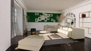 Miniature : Animation 3D de l'aménagement d'un appartement avec Sketchup et Twinmotion