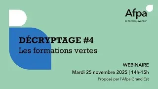 Miniature : Décryptage  #4 | Les formations vertes