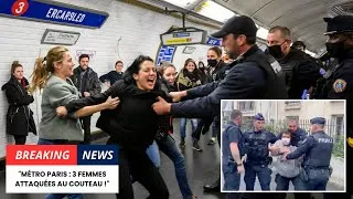 Miniature : Terreur dans le Métro Parisien : Trois Femmes Poignardées sur la Ligne 3