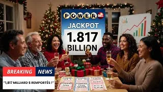 Miniature : Jackpot Powerball HISTORIQUE : 1,817 Milliard de Dollars Remportés en Arkansas !