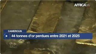 Miniature : Cameroun :  44 tonnes d’or perdus entre 2021 et 2025